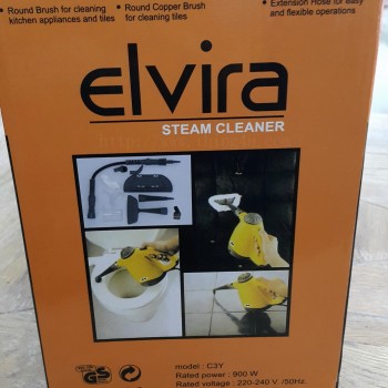 เครื่องทำความสะอาด ระบบไอน้ำ ยี่ห้อ Elvira Steam Cleaner รุ่น C3Y