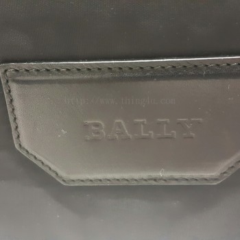 กระเป๋าสะพาย Bally รุ่น Nylon fabric black ของแท้