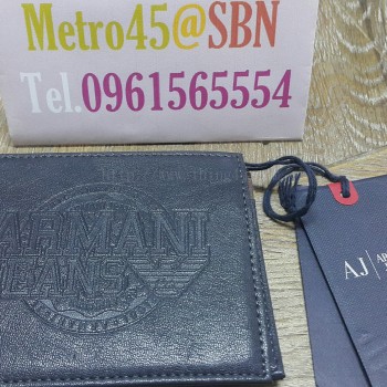 กระเป๋าสตางค์ Armani jeans รุ่น Carry wallet ของแท้