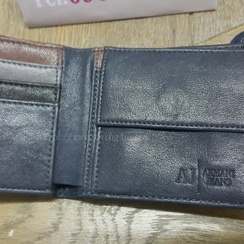 กระเป๋าสตางค์ Armani jeans รุ่น Carry wallet ของแท้