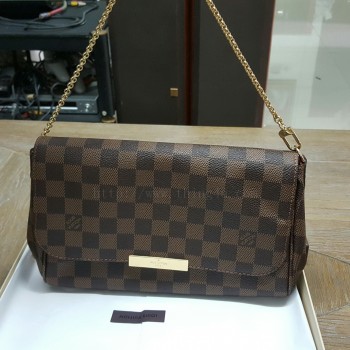 กระเป๋าสะพาย Louis Vuitton Favorite MM Damier ของแท้