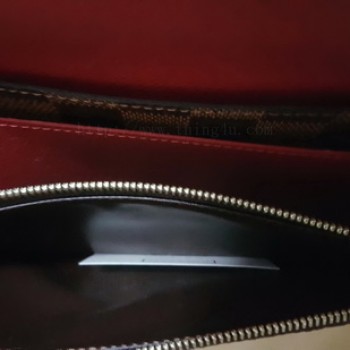 กระเป๋าสตางค์ Louis Vuitton Emilie Damier Ebene ของแท้