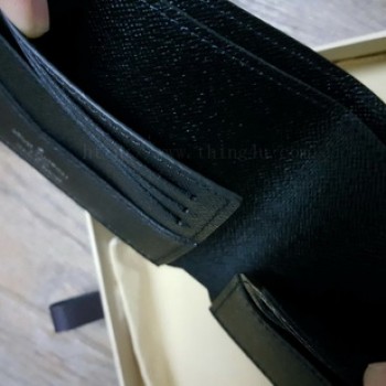 กระเป๋าสตางค์ Louis Vuitton Slender Wallet Damier Graphite ของแท้