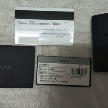 กระเป๋า Prada Tessuto Impuntu แท้