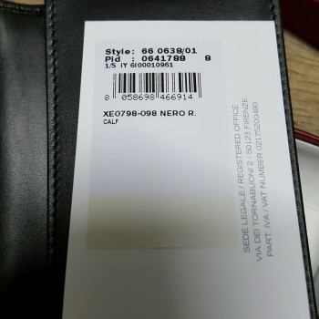 กระเป๋าใส่นามบัตร Ferragamo Name Card แท้