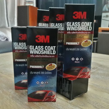 น้ำยาเคลือบกระจก 3M Glass coat windshield 