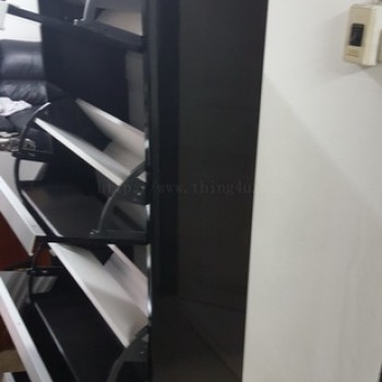 ตู้เก็บรองเท้าไฮกลอส ยี่ห้อ SB