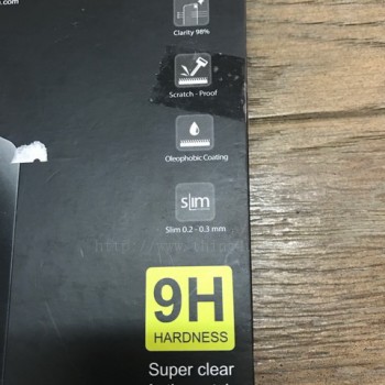 ฟิล์มกระจกนิรภัยอย่างดีแบบใส Iphone6