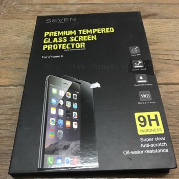 ฟิล์มกระจกนิรภัยอย่างดีแบบใส Iphone6