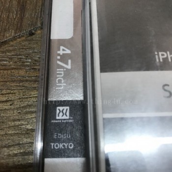 เคส pumper Iphone6 สีเทาเข้ม แท้ญี่ปุ่น