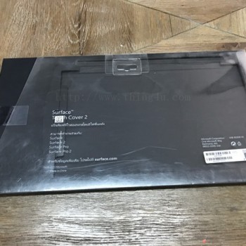 คีย์บอร์ด surface2 สีดำ พร้อมแสงพื้นหลัง