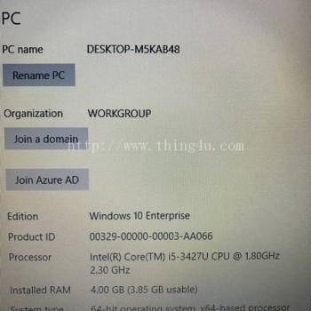Notebook Fujitsu Lifebook U772 Ultrabook 