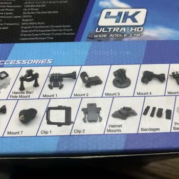 กล้อง X-SHOT H2 4K Ultra HD+Wifi ของใหม่