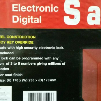 ตู้เซฟนิรภัย ระบบElectronic digital
