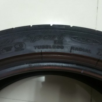 Michelin Run Flat คู่หน้า225/40 ZR18 คู่หลัง255/35 ZR18