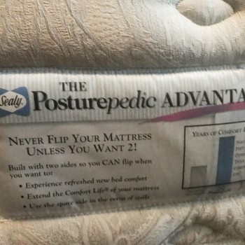 ที่นอนSealy posturepedic Advantage emperor grand series ขนาด 3.5ฟุต