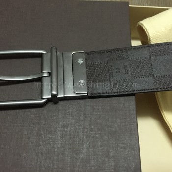 เข็มขัด Louis Vuitton damier print ของแท้