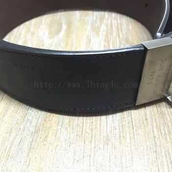 เข็มขัด Louis Vuitton damier print ของแท้